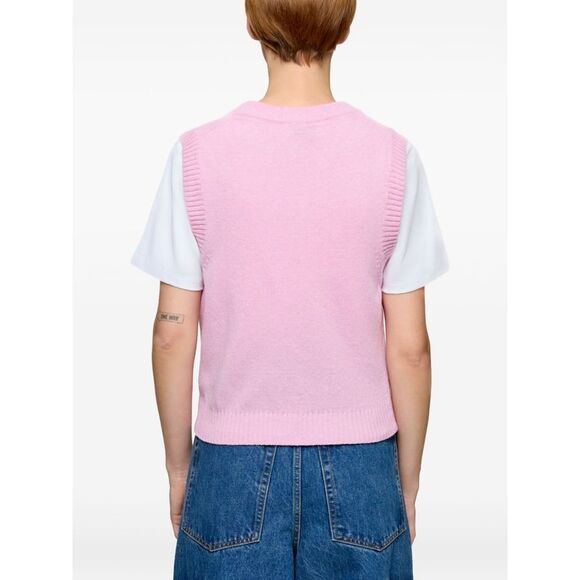 Ganni Women Wool Vest - Picture 2 of 4